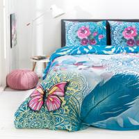 Fresh & Co Rose Flower 2-persoons (200 x 200/220 cm) Dekbedovertrek
