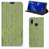 Huawei P Smart (2019) Book Wallet Case Green Wood