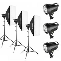 Bresser BRT-210B Studio Flitsset 3x 200W OUTLET