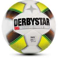 Derbystar Voetbal X-Treme Pro TT wit/geel/oranje - thumbnail