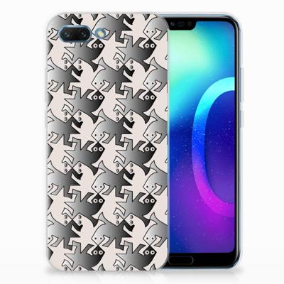Huawei Honor 10 TPU Hoesje Salamander Grey