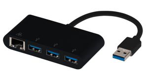 Vivanco USB 3.2 Gen 1 (USB 3.0) Adapter [4x RJ45-bus, USB 3.2 Gen 1 bus A (USB 3.0) - 1x USB 3.2 Gen 2 stekker A (USB 3.1)] 39638 10.00 cm