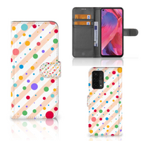 OPPO A54 5G | A74 5G | A93 5G Telefoon Hoesje Dots - thumbnail