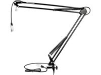 Tie Studio FLEXIBLE MIC STAND PRO Microfoontafelstatief Schroefdraad (buiten): 5/8