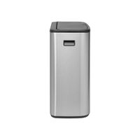 Brabantia Bo Touch Bin 60 l Rechthoekig Metaal Roestvrijstaal - thumbnail