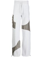 HELIOT EMIL pantalon de jogging à design patchwork - Gris - thumbnail