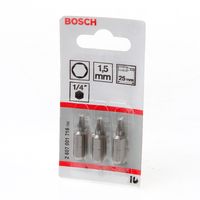 Bosch 2 607 001 716 schroevendraaierbit 3 stuk(s) - thumbnail