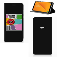 Samsung Galaxy A6 Plus (2018) Hippe Standcase Popart Princess