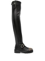 Jimmy Choo bottes Biker ll - Noir