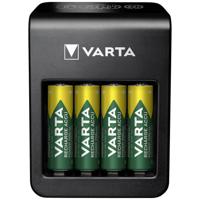 Varta LCD Plug Charger+ 4x 56706 Batterijlader NiMH AAA (potlood), AA (penlite), 9 V (blok)