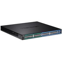 TL2 PG484 - Switch - Beheerd - 24 x 101001000 + 24 x 101001000 (PoE+) + 4 x gedeelde Gigabit SFP - rack-uitvoering - PoE+ (370 W)
