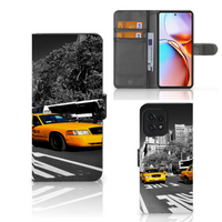 Motorola Edge 40 Pro Flip Cover New York Taxi