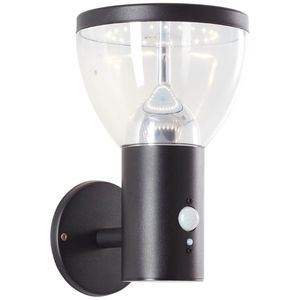 Brilliant Wandamp Tulip zwart met sensor G40410/06