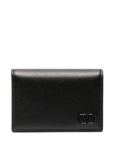 Valentino Garavani mini porte-cartes VLOGO - Noir