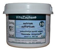 Natrium sulfuricum VitaZout nr. 10 - thumbnail