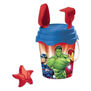 MONDO Set Secchiello Avengers, 17 cm, 28431