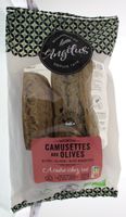 Camusettes met olijven bio