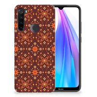 Xiaomi Redmi Note 8T TPU bumper Batik Brown