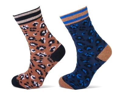 Kindersokken Leopard