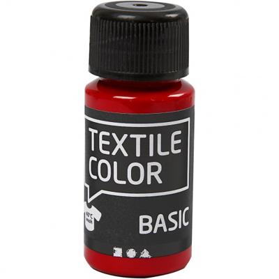 Creotime textielverf Basic 50 ml rood Creotime textielverf Basic 50 ml rood