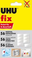 UHU Fix, Sterke, dubbelzijdige kleefkussens, 56 stuks