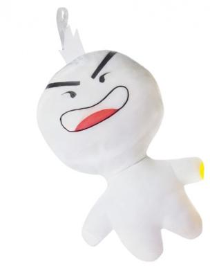 LG Imports knuffel emotiefiguur junior 22 cm pluche wit LG Imports knuffel emotiefiguur junior 22 cm pluche wit