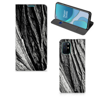 Book Wallet Case OnePlus 8T Boomschors Grijs - thumbnail