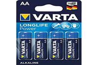 Varta High Energy AA Alkaline 1.5V niet-oplaadbare batterij - Niet-oplaadbare batterijen (Alkaline, Cilindrisch, 1.5 V, 4 stuk(s), AA, Blauw, Zilver)