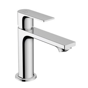 Hansgrohe Rebris E wastafelkraan 110 CoolStart met metalen afvoer chroom