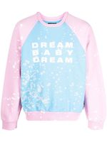 Liberal Youth Ministry sweat Dream Bleach à design colour block - Bleu