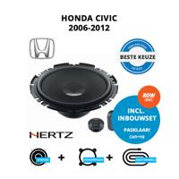 Beste speakers voor Honda Civic 2006-2012 - Voordeuren