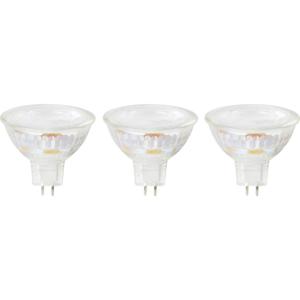 Sygonix SY-4893258 LED-lamp Energielabel E (A - G) G5.3 6.1 W = 35 W Warmwit (Ø x h) 50 mm x 44 mm 3 stuk(s)