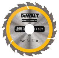 DeWalt Accessoires | Cirkelzaagblad | 165x30x18t - DT1936-QZ - thumbnail