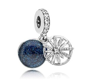 Pandora 797531CZ Hangbedel Dazzling Wishes zilver