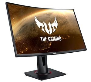 Asus TUF Gaming VG27WQ Gaming monitor Energielabel F (A - G) 68.6 cm (27 inch) 2560 x 1440 Pixel 16:9 4 ms Hoofdtelefoonaansluiting VA LED