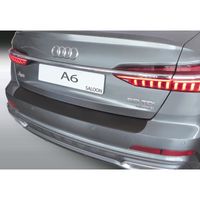 Bumper beschermer passend voor Audi A6 (C8) Sedan 06/2018- Zwart GRRBP896 - thumbnail