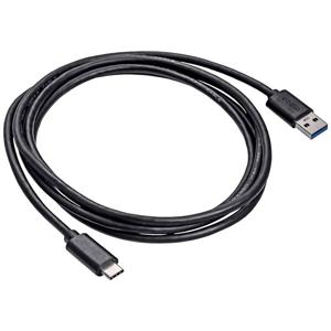 Akyga AK-USB-29 USB-kabel USB 3.2 Gen 2 (3.1 Gen 2) 1,8 m USB A USB C Zwart