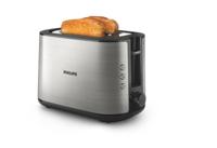 Philips Viva Collection HD2650/90 Broodrooster - 2 sneetjes, brede opening, metaal - thumbnail