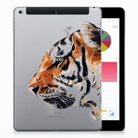 Tablethoes Apple iPad 9.7 2018 | 2017 Watercolor Tiger