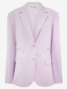 JW Anderson blazer à design destructuré - Rose