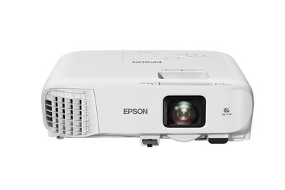 Epson EB-X49 Beamer 3LCD 3600 ANSI-lumen 1024 x 768 XGA 2x VGA-ingang, Automatische keystone-correctie, Geïntegreerde luidspreker, Met afstandsbediening,