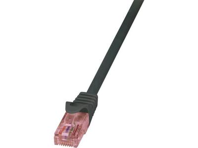 LogiLink CQ2083U RJ45 Netwerkkabel, patchkabel CAT 6 U/UTP 7.50 m Zwart Vlambestendig, Snagless 1 stuk(s) LogiLink CQ2083U RJ45 Netwerkkabel, patchkabel CAT 6 U/UTP 7.50 m Zwart Vlambestendig, Snagless 1 stuk(s)