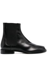 Maison Margiela bottines chelsea Tabi en cuir - Noir