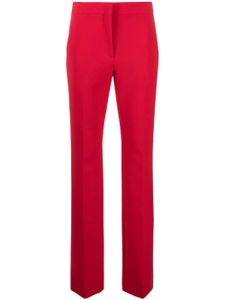 Moschino pressed-crease tailored trousers - Rouge