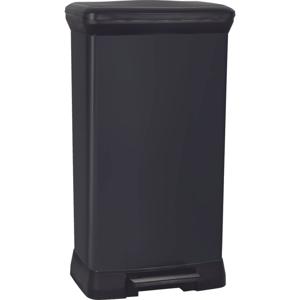 Curver Decobin Prullenbak- 50L - 39x29x72 cm - Zwart