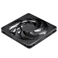 Silverstone SST-FN124B koelsysteem voor computers Ventilator 12 cm Zwart - thumbnail