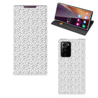 Samsung Galaxy Note 20 Ultra Hoesje met Magneet Stripes Dots - thumbnail