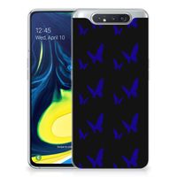 Samsung Galaxy A80 TPU bumper Vlinder Patroon