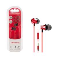 AIWA ESTM-50RD in-ear hoofdtelefoon, rood