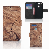 Honor View 20 Book Style Case Tree Trunk